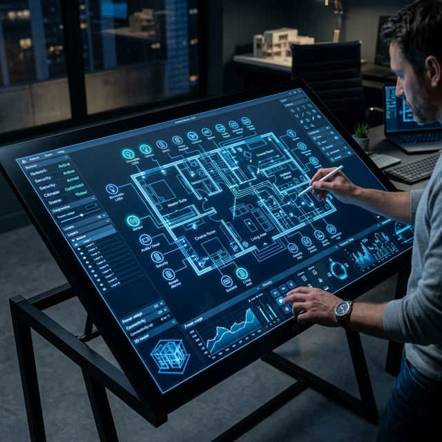 Comprehensive CAD architecture and blueprints